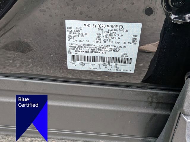 Certified 2023 Ford Explorer XLT w/ Equipment Group 202A AWD/4WD image 36