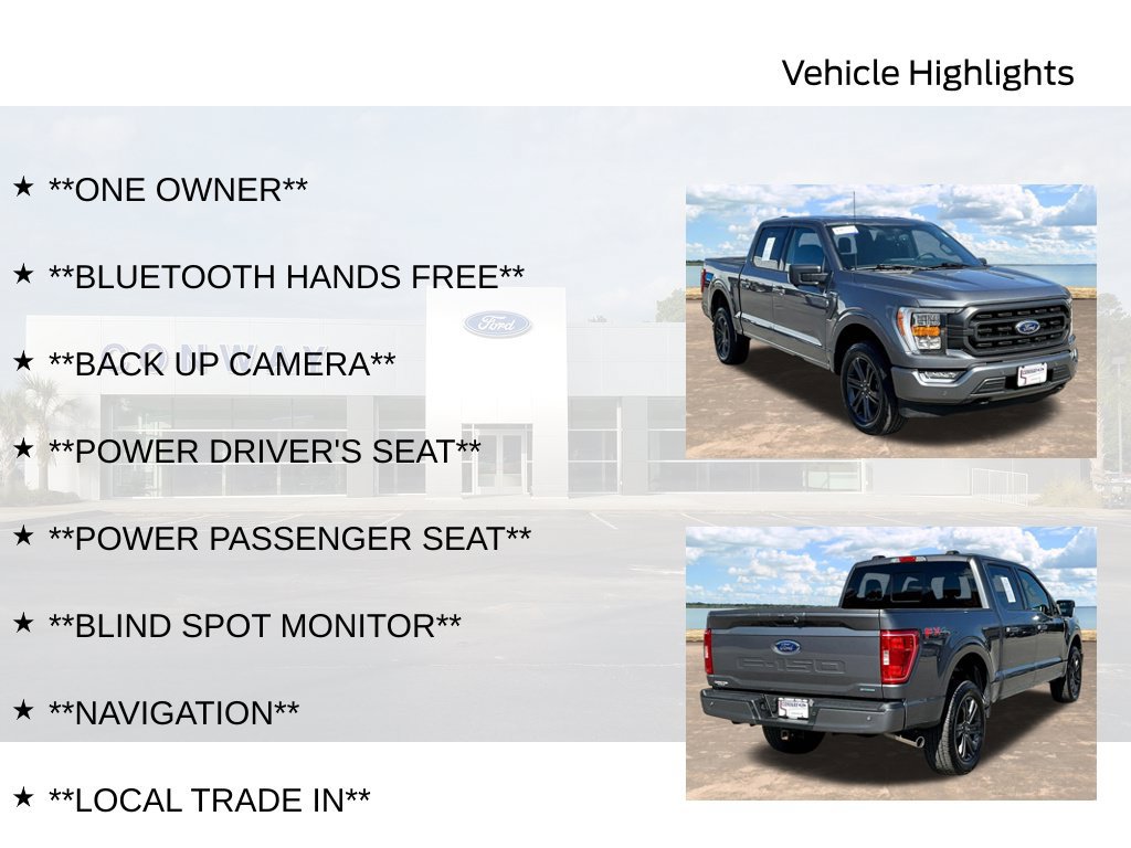 Certified 2023 Ford F150 XLT w/ Equipment Group 302A High AWD/4WD image 6