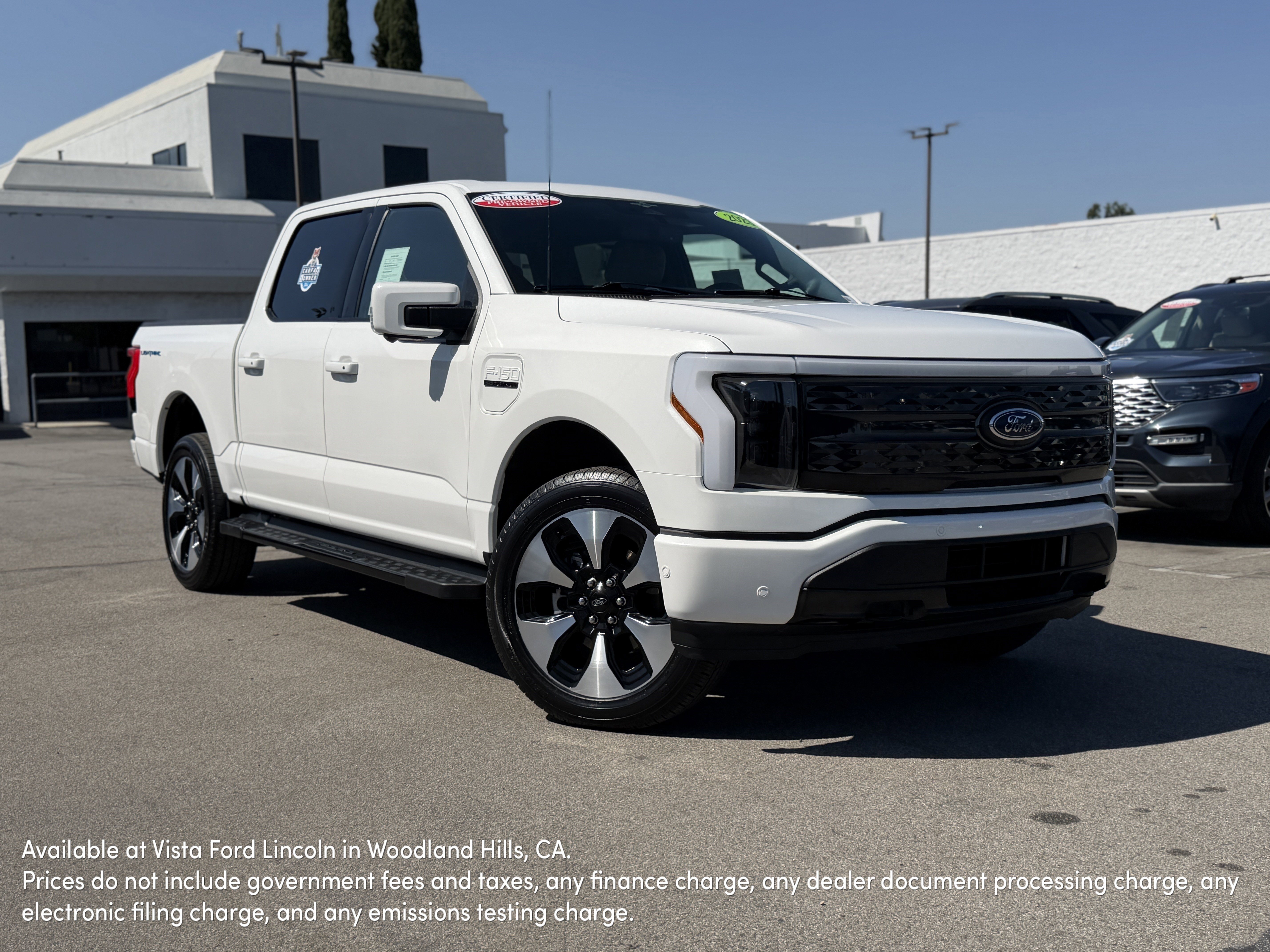 Certified 2023 Ford F150 Lightning Platinum image 6