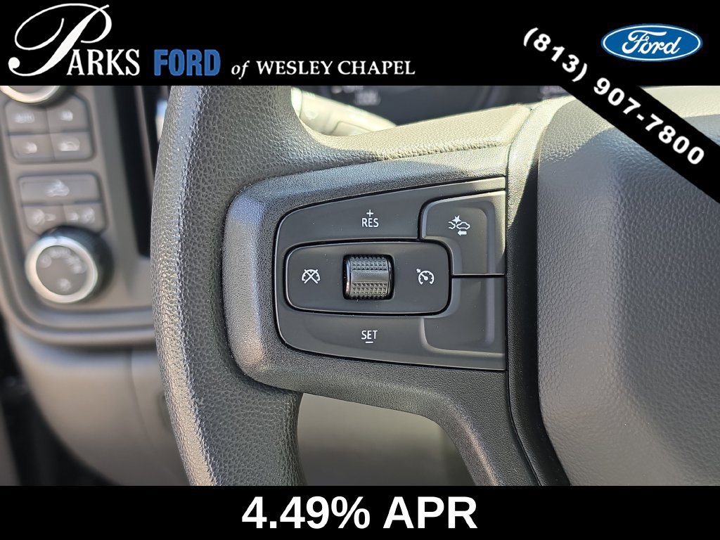 Used 2024 Chevrolet Silverado 1500 Custom w/ Turbomax Blackout Package AWD/4WD image 29