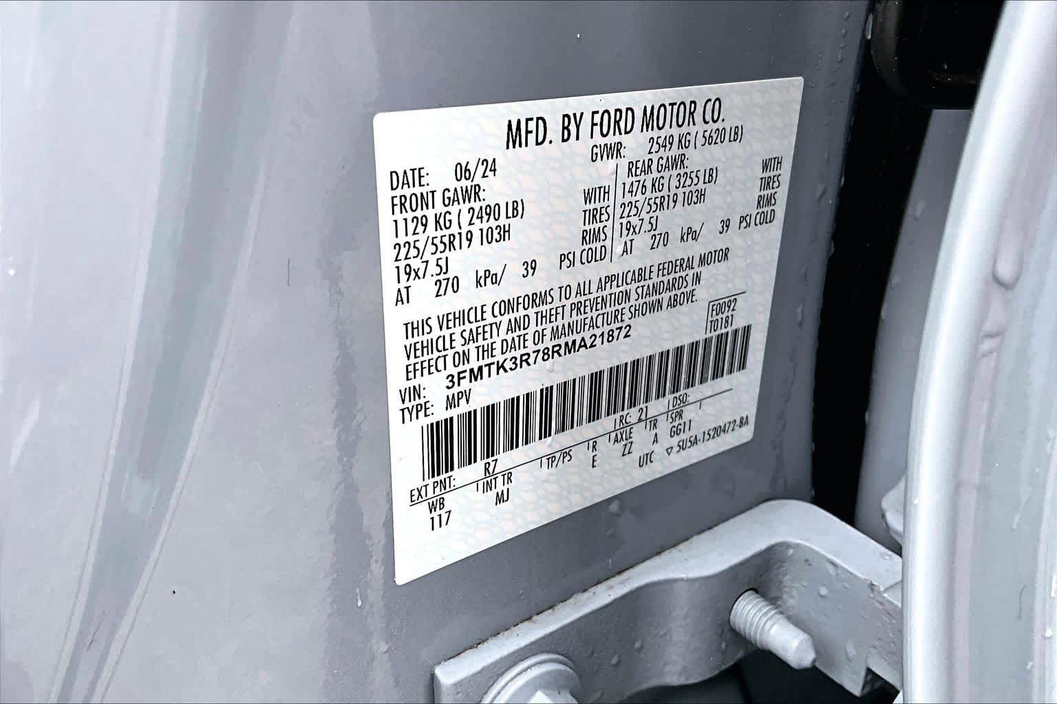Certified 2024 Ford Mustang Mach-E Premium RWD image 33