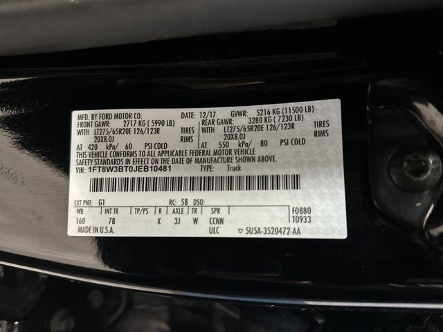 Certified 2018 Ford F350 Platinum w/ Platinum Ultimate Package image 45