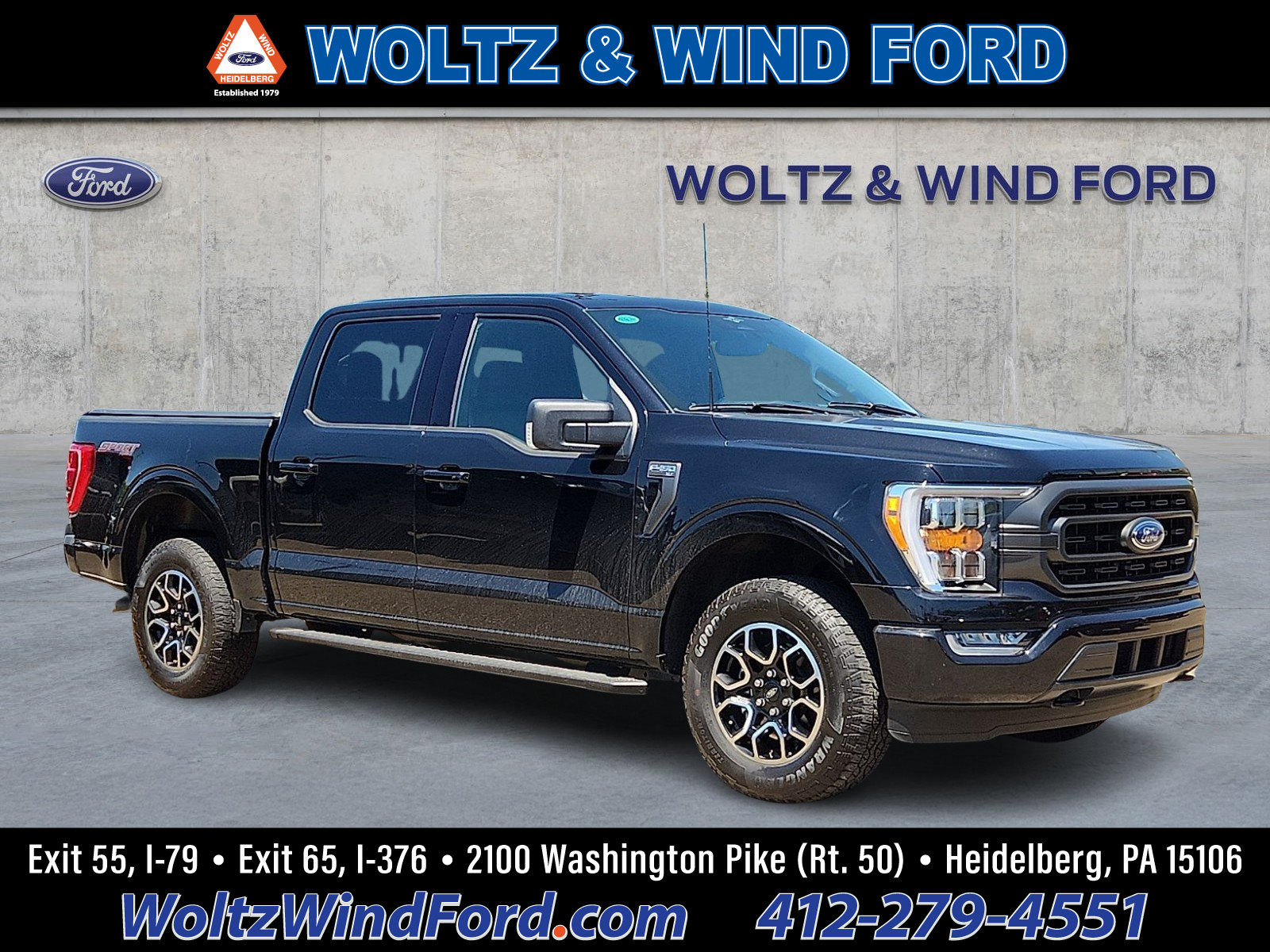 Certified 2023 Ford F150 XLT w/ Equipment Group 302A High AWD/4WD image 1