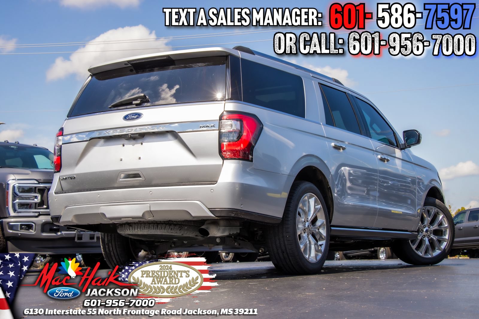 Certified 2018 Ford Expedition Max Limited w/ Equipment Group 302A RWD image 3