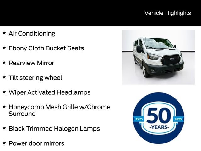 Certified 2024 Ford Transit 250 Low Roof w/ Exterior Upgrade Package RWD image 11