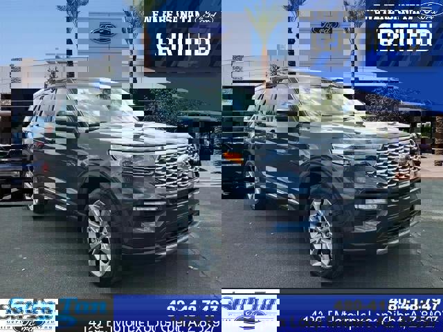 Certified 2022 Ford Explorer Platinum w/ Equipment Group 601A