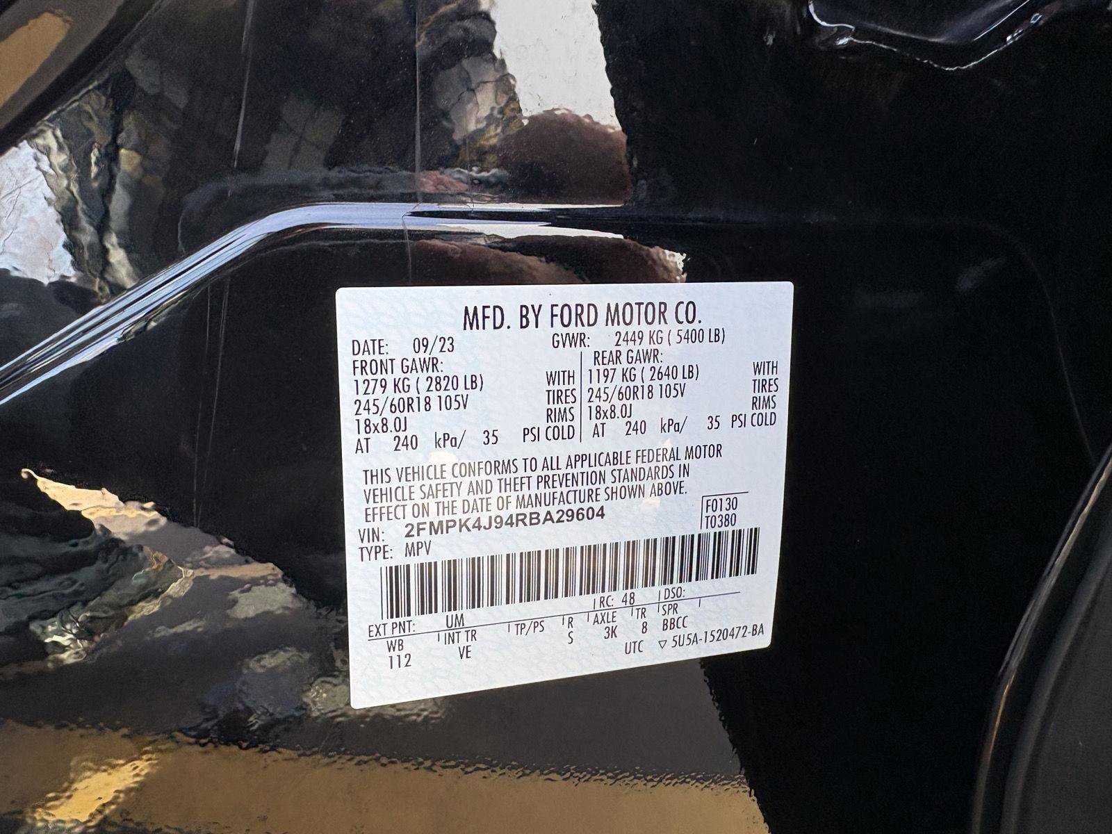 Certified 2024 Ford Edge SEL w/ Convenience Package image 17