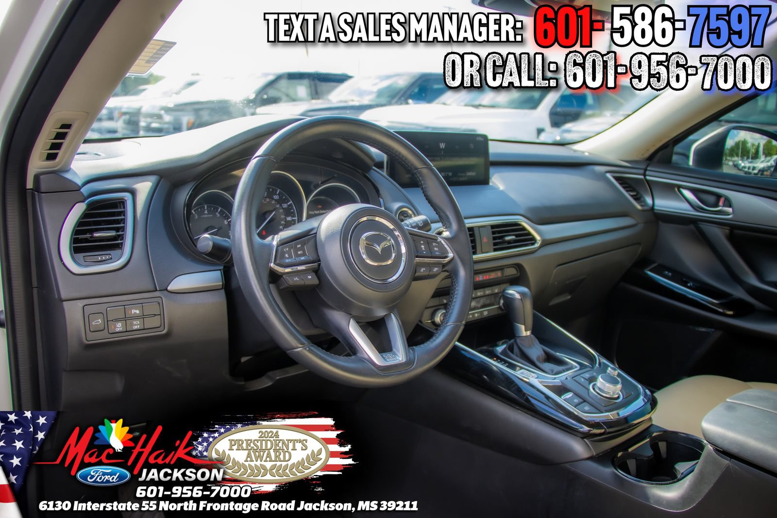 Used 2021 MAZDA CX-9 Touring w/ Touring Premium Package FWD image 6