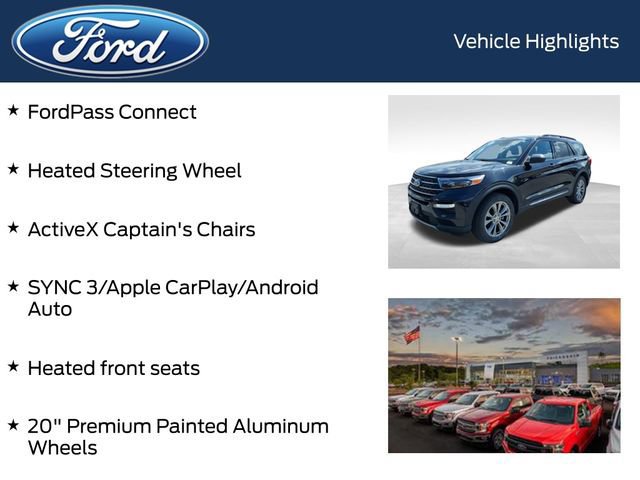 Certified 2022 Ford Explorer XLT w/ Equipment Group 202A image 16