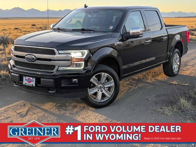 Certified 2018 Ford F150 Platinum w/ Equipment Group 701A Luxury AWD/4WD image 1