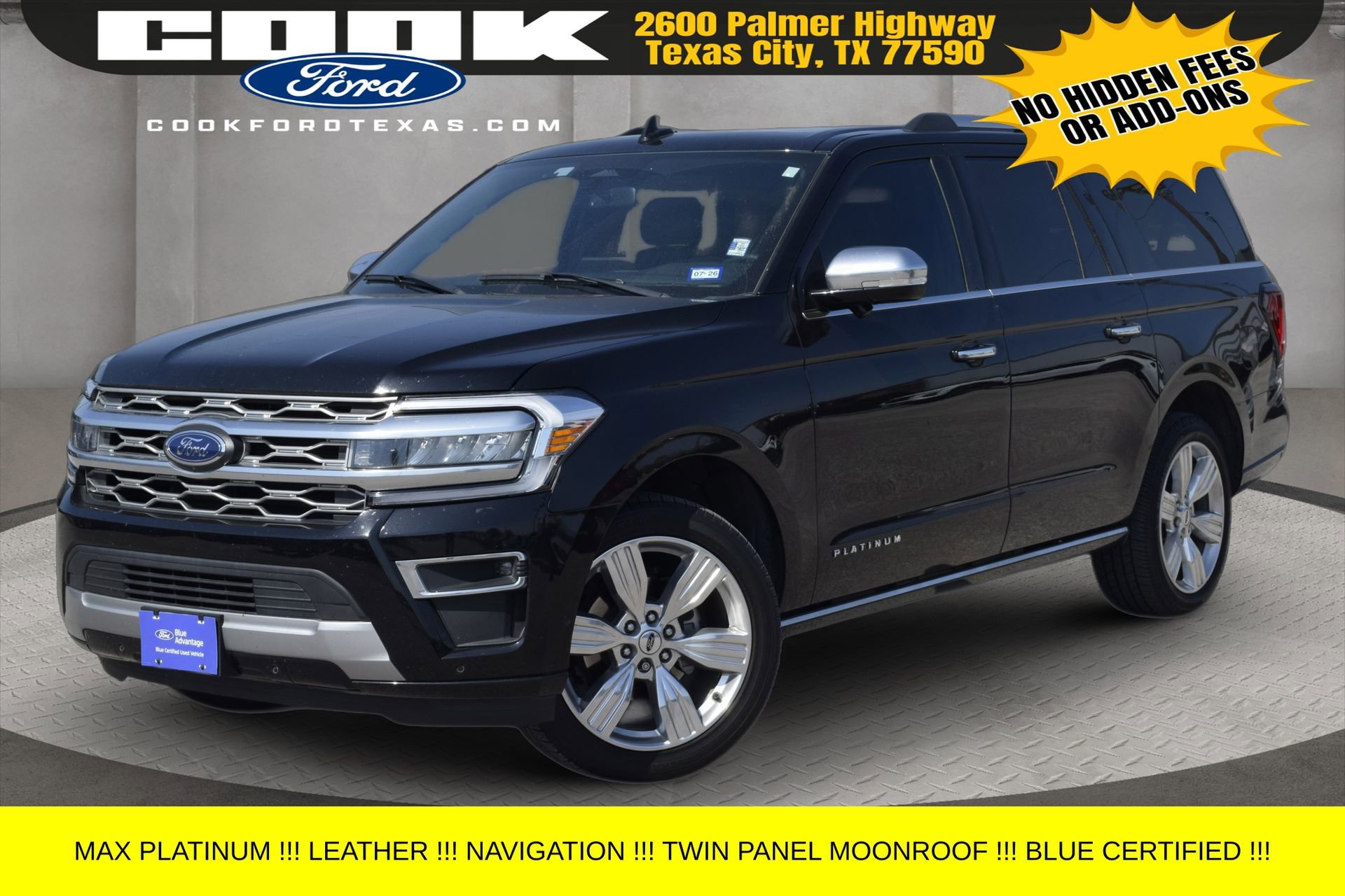 Certified 2024 Ford Expedition Max Platinum