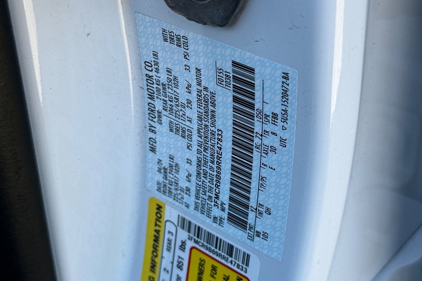 Certified 2024 Ford Bronco Sport Big Bend w/ Convenience Package image 55