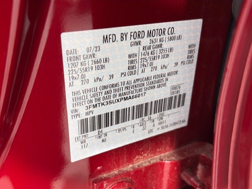 Certified 2023 Ford Mustang Mach-E Premium w/ Mustang Nite Pony Package AWD/4WD image 9
