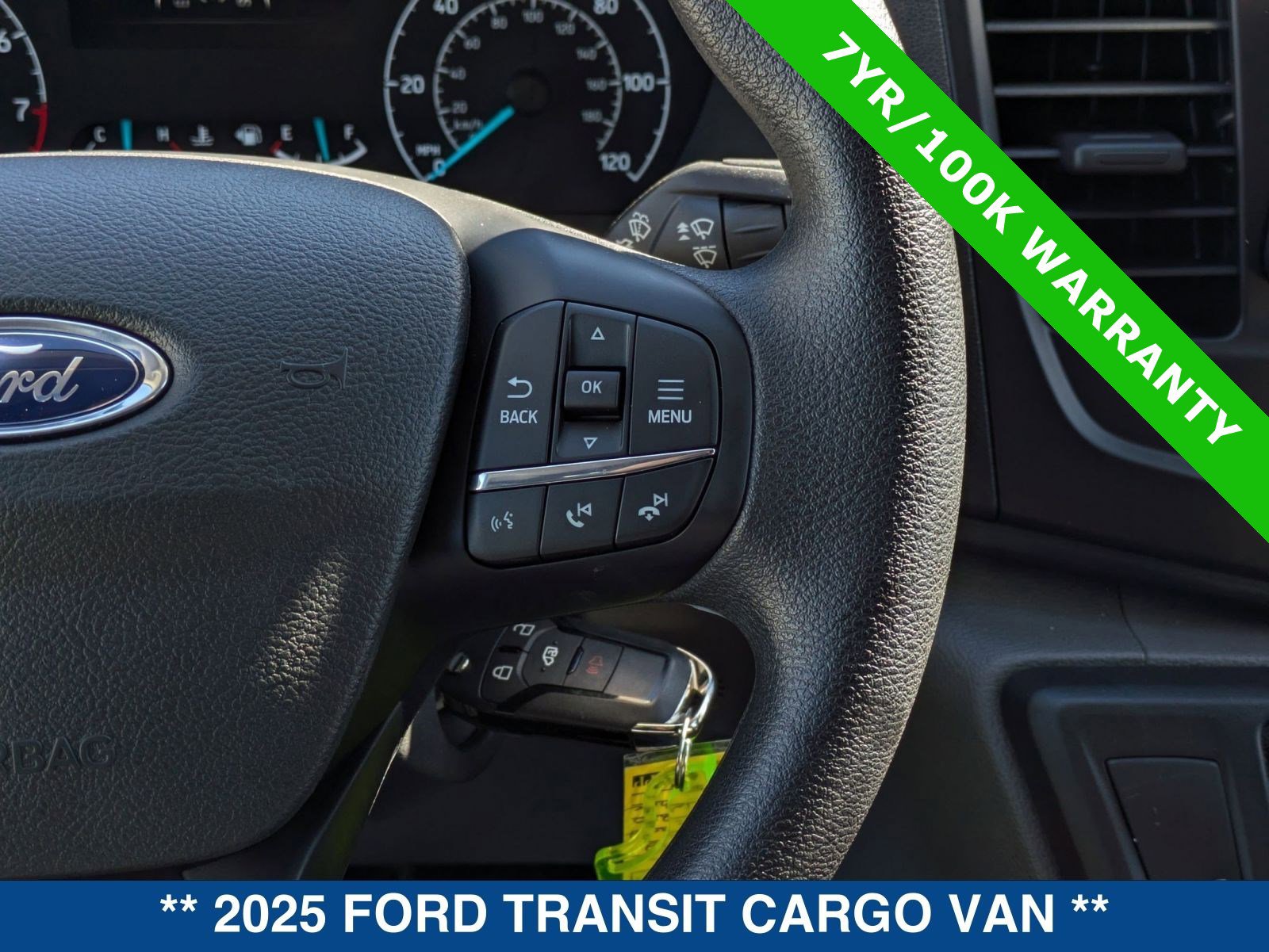 Certified 2025 Ford Transit 250 148 High Roof w/ Load Area Protection Package image 23