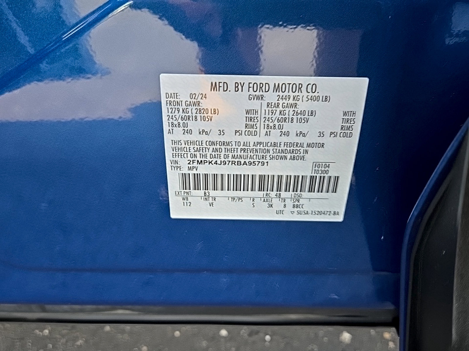 Certified 2024 Ford Edge SEL w/ Convenience Package AWD/4WD image 26
