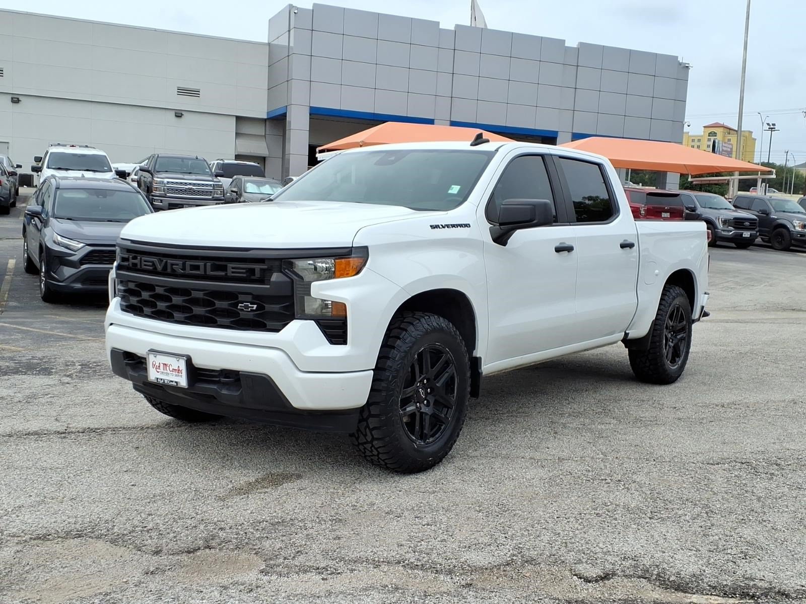 Used 2023 Chevrolet Silverado 1500 Custom w/ LPO, Dark Essentials Package RWD image 1