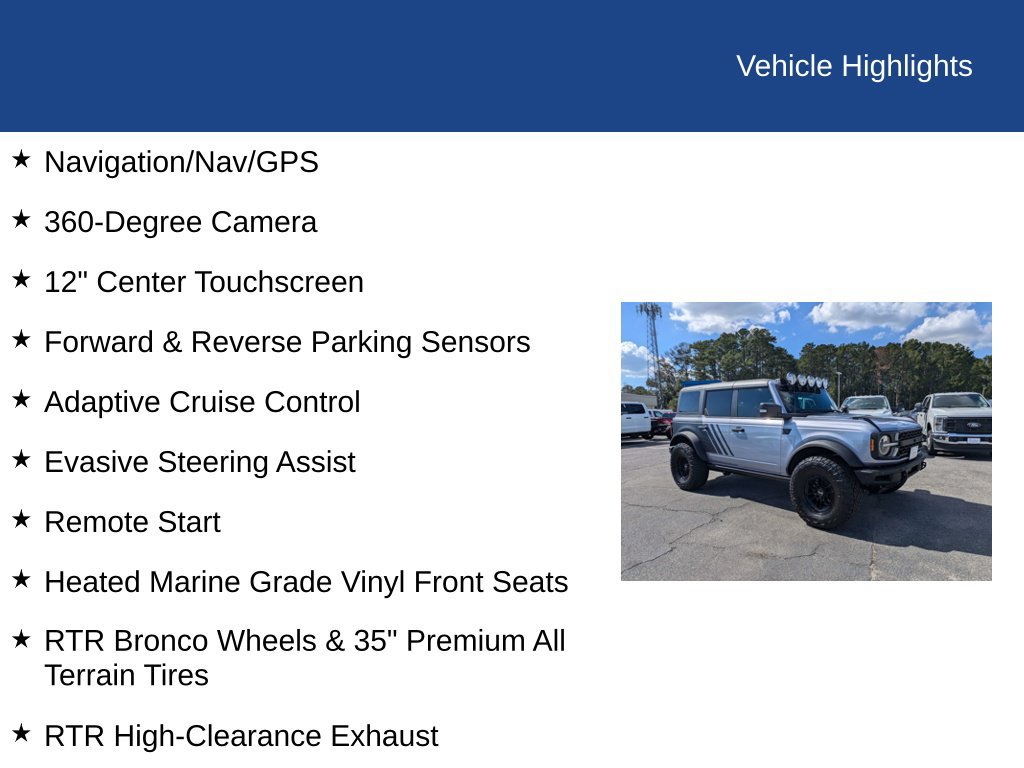 Certified 2025 Ford Bronco Badlands AWD/4WD image 31
