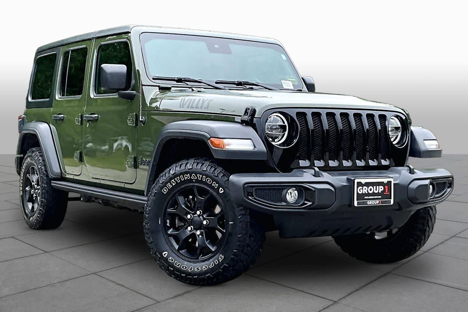 Used 2021 Jeep Wrangler Unlimited Sport AWD/4WD image 3