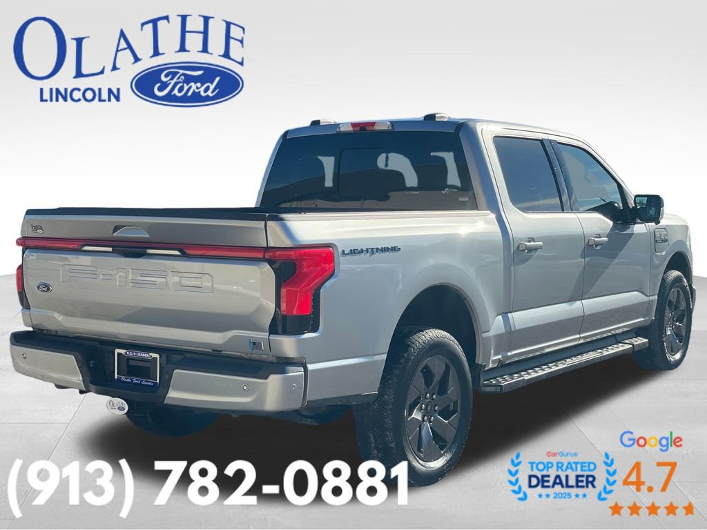 Certified 2023 Ford F150 Lightning Lariat w/ Equipment Group 511A High image 3
