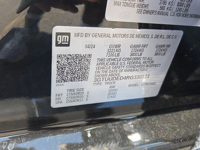 Used 2024 GMC Sierra 1500 SLT w/ SLT Premium Plus Package image 12