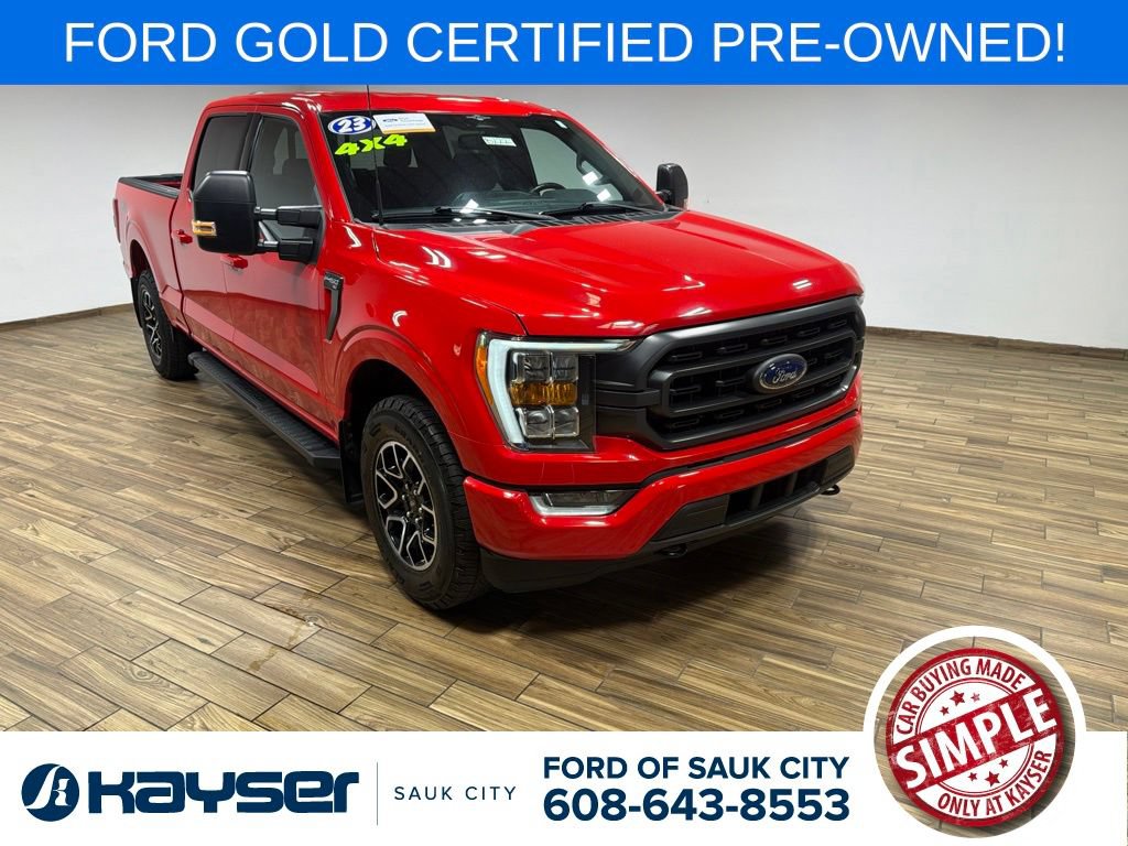 Certified 2023 Ford F150 XLT w/ Equipment Group 302A High AWD/4WD image 1