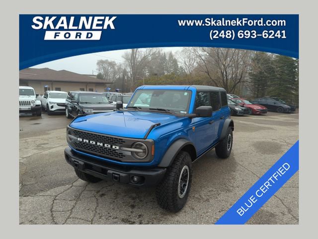 Certified 2023 Ford Bronco Badlands w/ Sasquatch Package