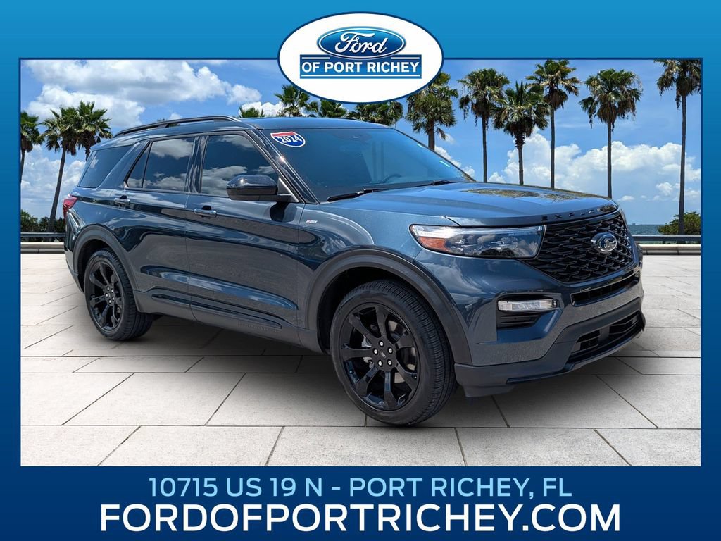 Certified 2024 Ford Explorer ST-Line w/ Class IV Trailer Tow Package RWD image 1