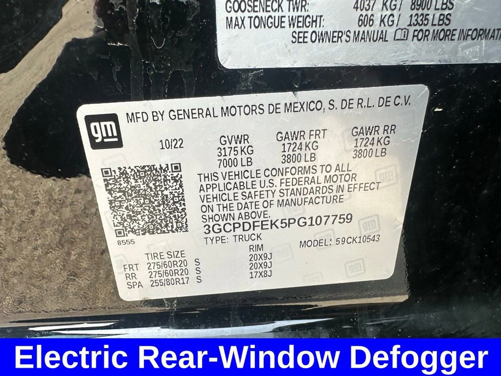 Used 2023 Chevrolet Silverado 1500 LT Trail Boss w/ Protection Package image 14