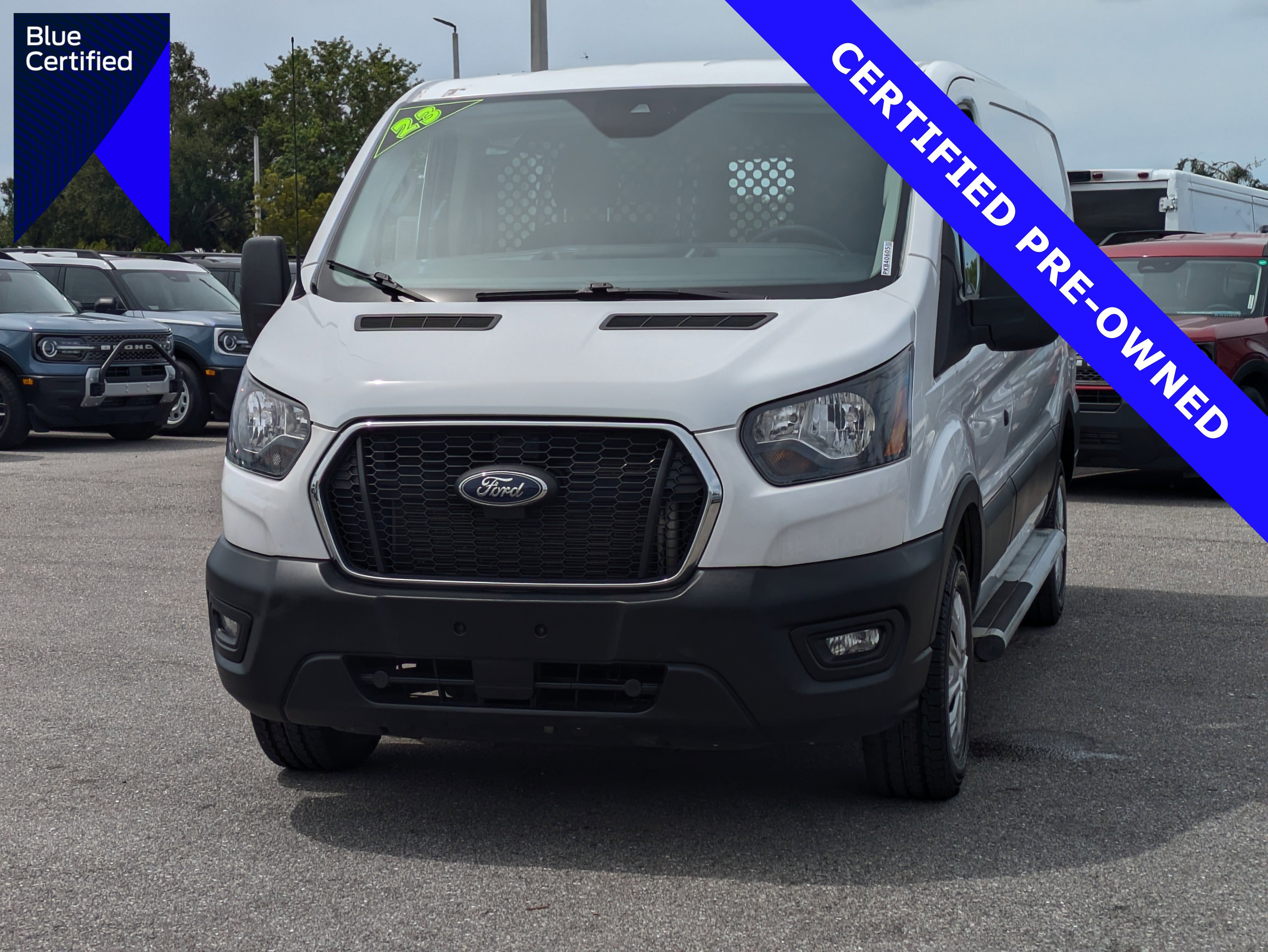Certified 2023 Ford Transit 250 Low Roof w/ Exterior Upgrade Package