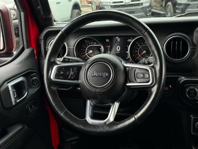 Used 2021 Jeep Wrangler Unlimited Sahara w/ Uconnect 4C Nav & Sound Group AWD/4WD image 8