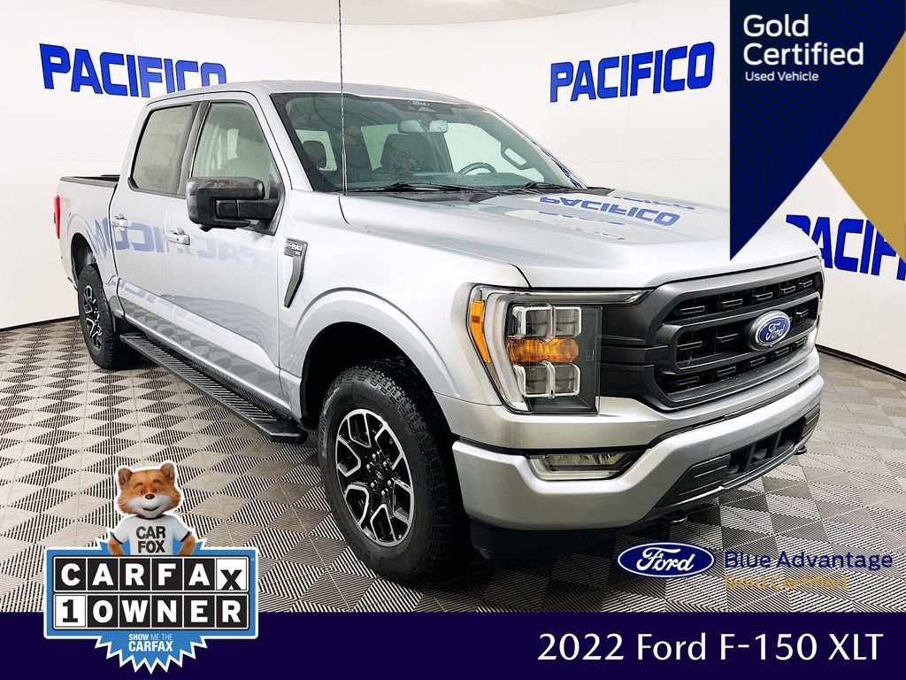 Certified 2022 Ford F150 XLT w/ Equipment Group 302A High image 1