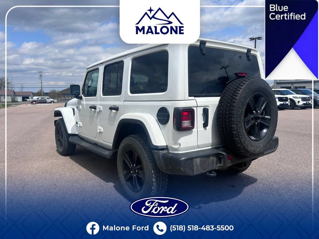 Used 2021 Jeep Wrangler Unlimited Sahara AWD/4WD image 3