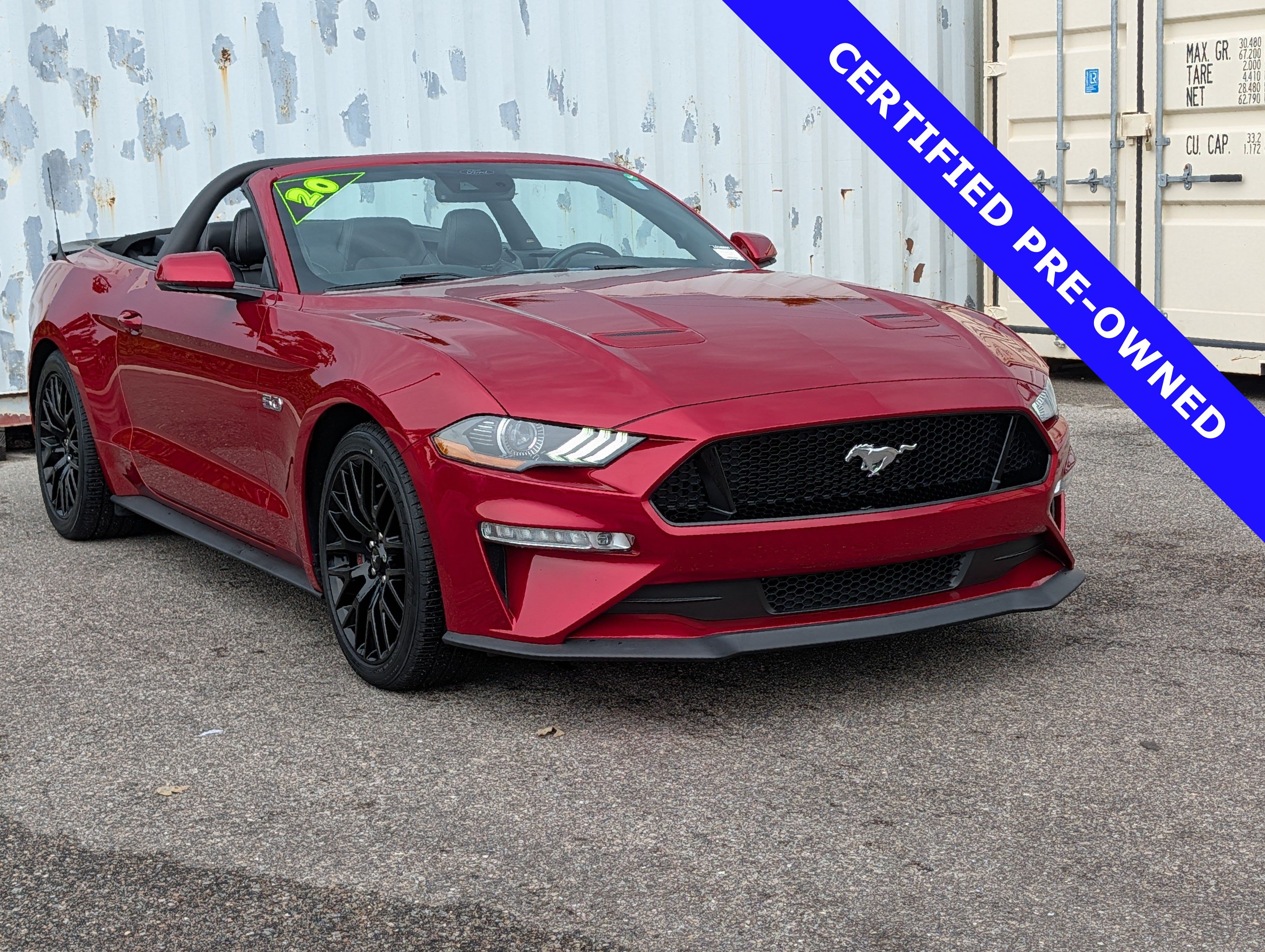 Certified 2020 Ford Mustang GT Premium w/ GT Performance Package