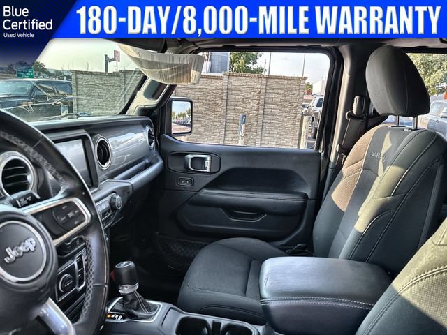 Used 2020 Jeep Wrangler Unlimited Sahara w/ Uconnect 4C Nav & Sound Group AWD/4WD image 14
