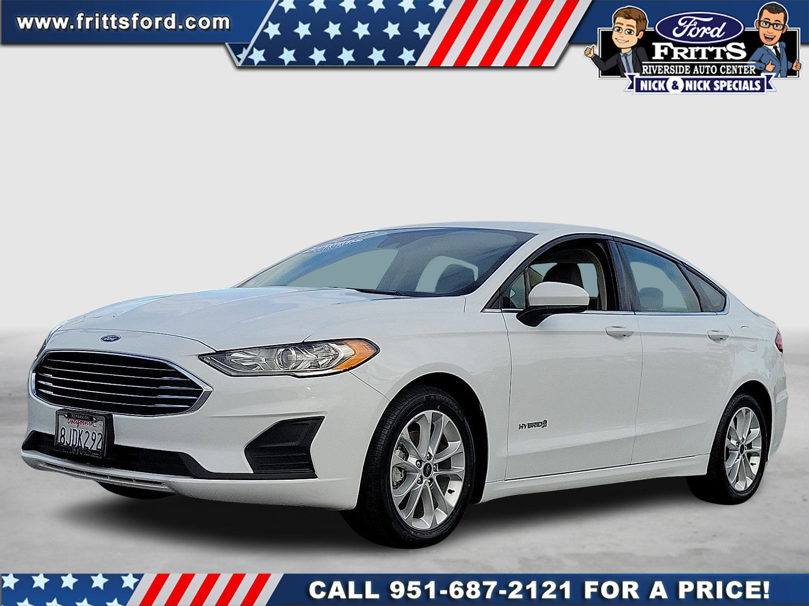 Certified 2019 Ford Fusion SE