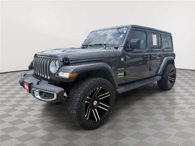 Used 2020 Jeep Wrangler Unlimited Sahara w/ Uconnect 4C Nav & Sound Group AWD/4WD image 5
