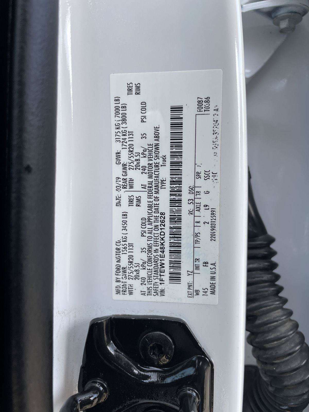 Certified 2019 Ford F150 XLT w/ Equipment Group 302A Luxury AWD/4WD image 35