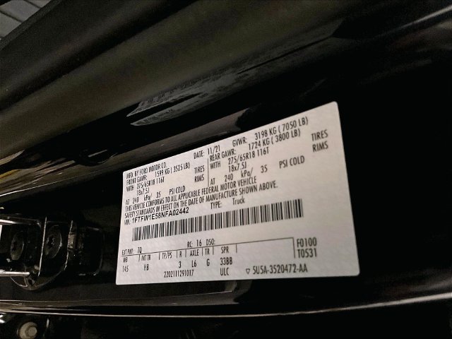 Certified 2022 Ford F150 Lariat w/ Equipment Group 502A High AWD/4WD image 33