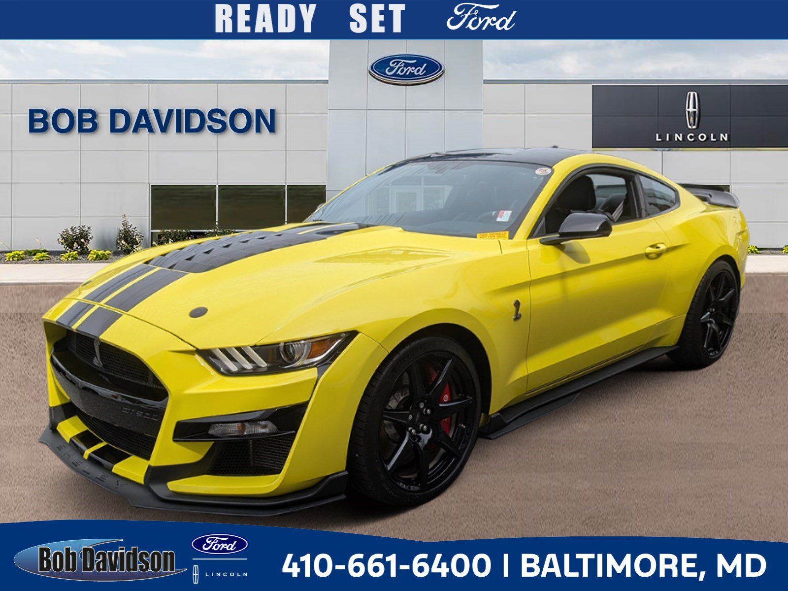 Certified 2021 Ford Mustang Shelby GT500 w/ Carbon Fiber Handling Package image 1