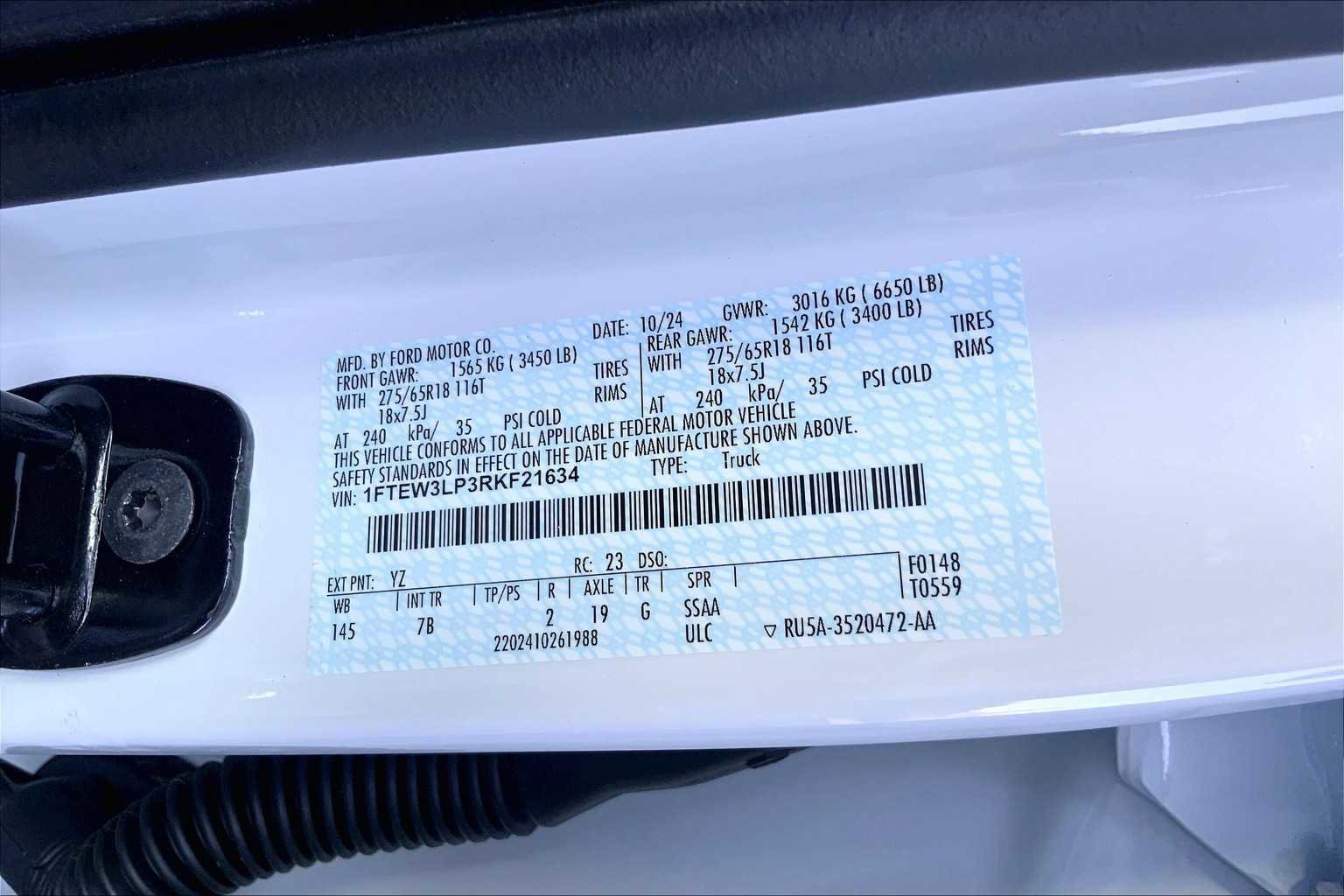 Certified 2024 Ford F150 XLT w/ Equipment Group 302A MID image 49