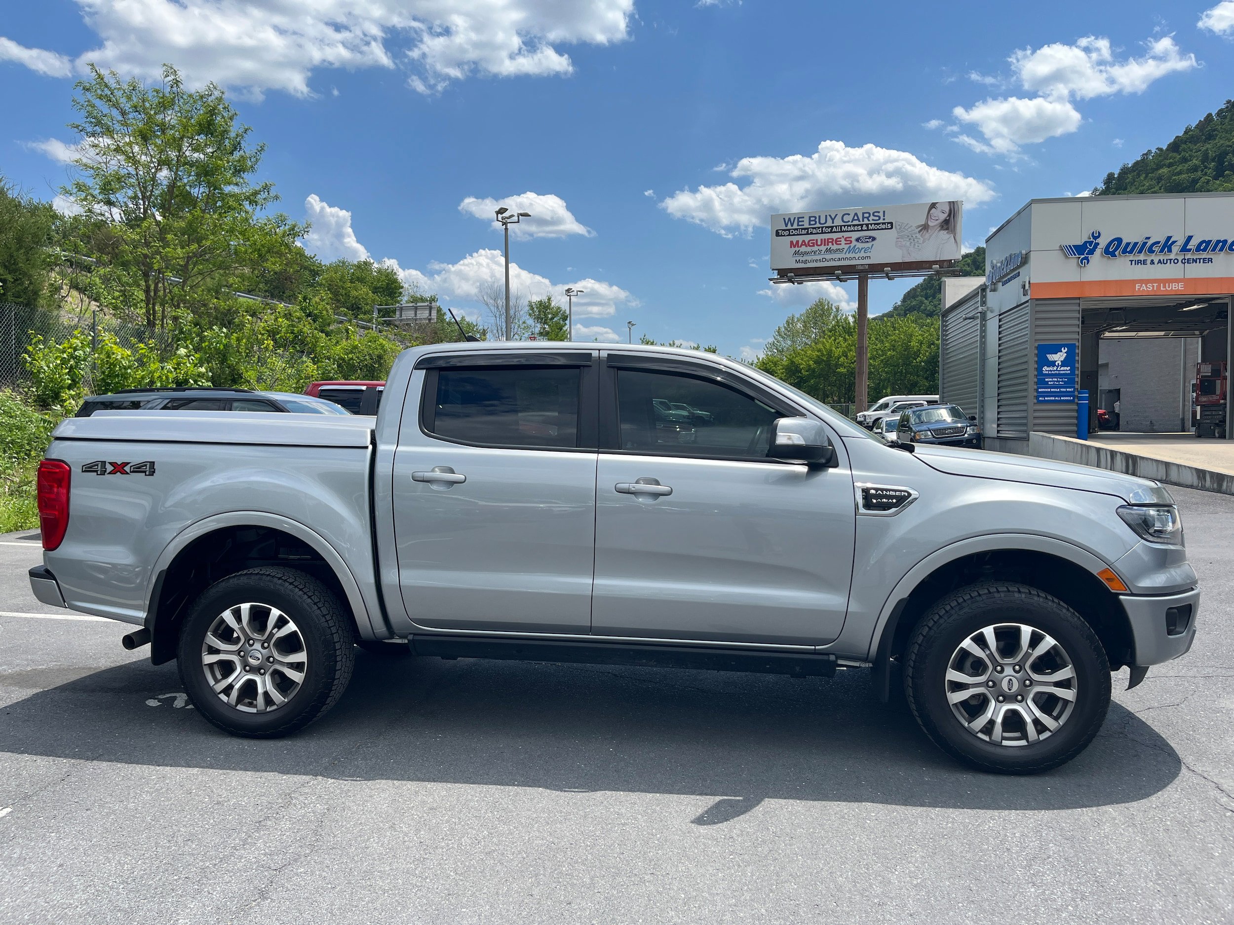 Certified 2023 Ford Ranger Lariat w/ Trailer Tow Package AWD/4WD image 4