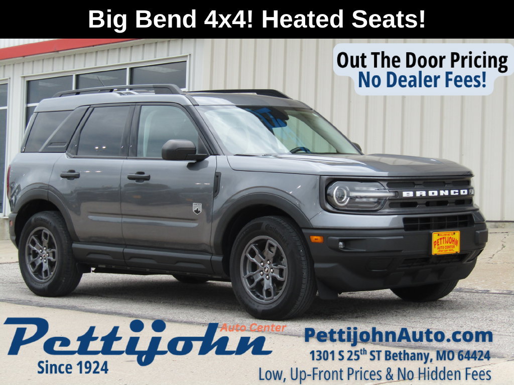 Certified 2022 Ford Bronco Sport Big Bend w/ Convenience Package