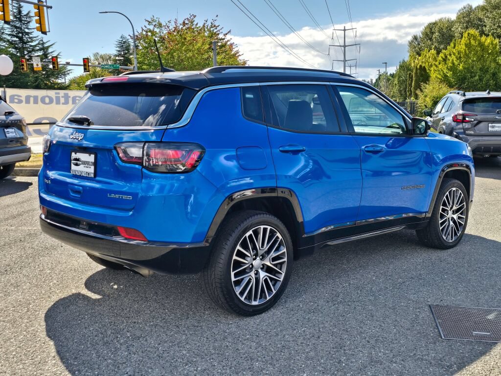 Used 2022 Jeep Compass Limited w/ Elite Group AWD/4WD image 5