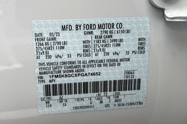 Certified 2023 Ford Explorer ST w/ Equipment Group 401A image 27