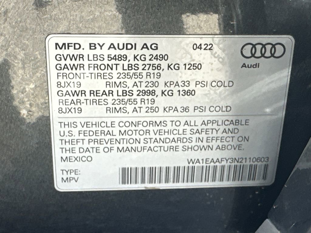 Used 2022 Audi Q5 2.0T Premium Plus AWD/4WD image 34