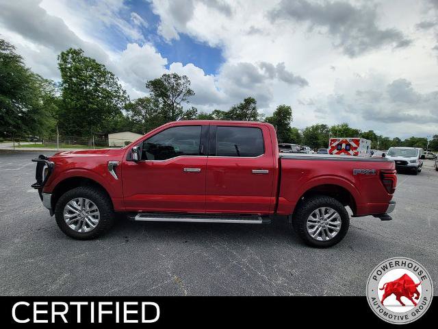 Certified 2024 Ford F150 Lariat w/ FX4 Off-Road Package AWD/4WD image 3