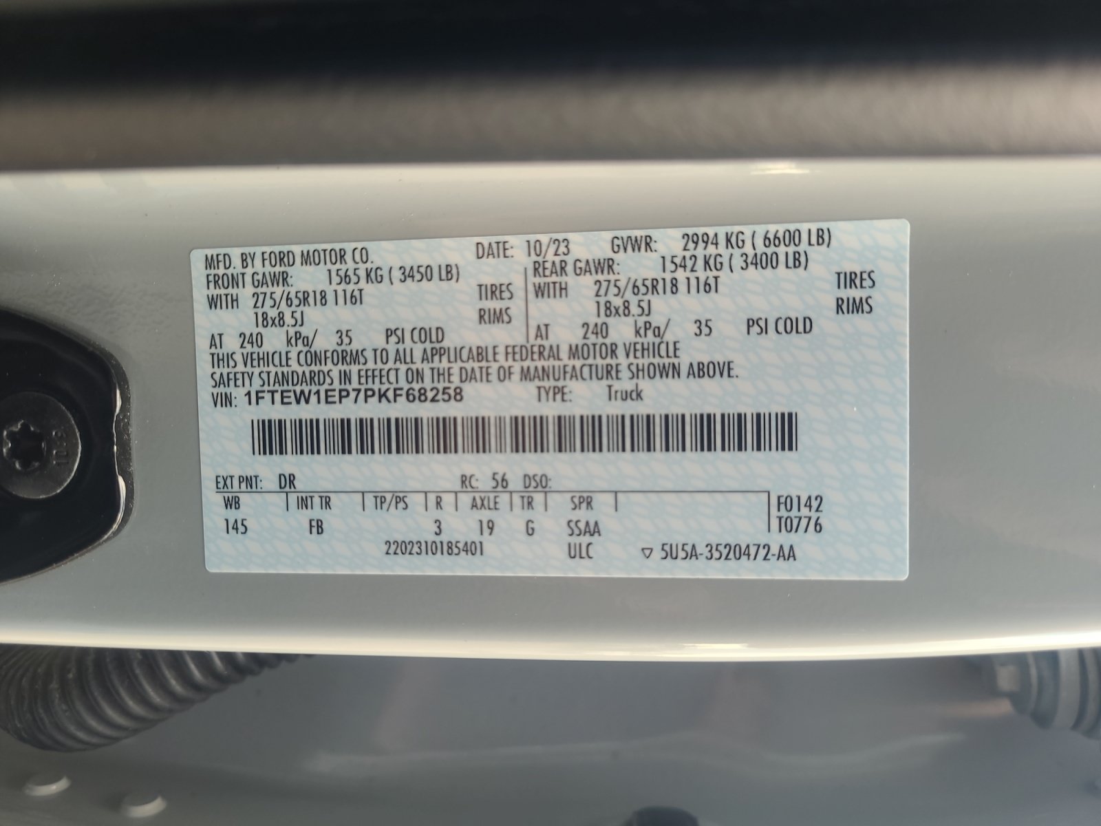 Certified 2023 Ford F150 XLT w/ Equipment Group 302A High AWD/4WD image 25