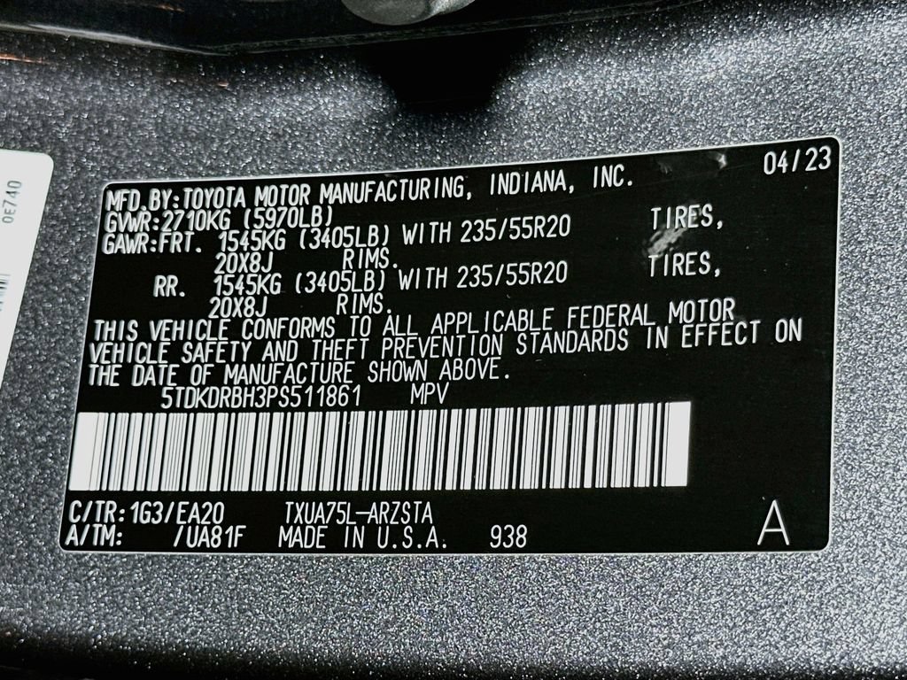 Used 2023 Toyota Highlander XSE AWD/4WD image 24