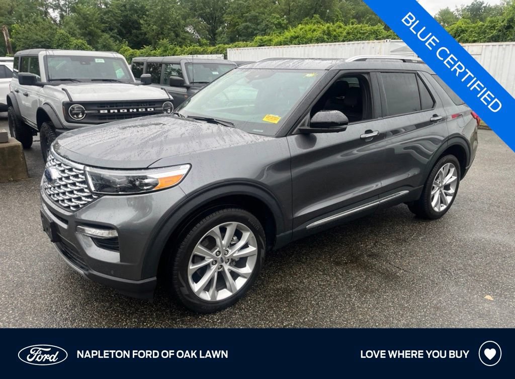 Certified 2022 Ford Explorer Platinum w/ Equipment Group 601A