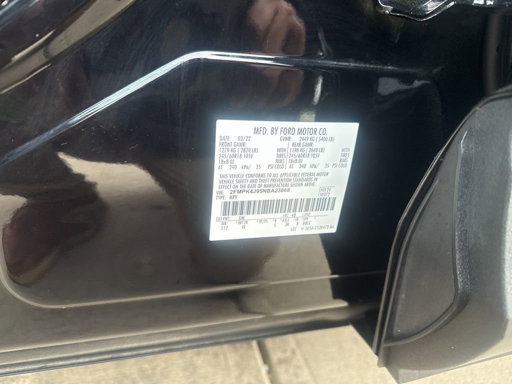 Certified 2022 Ford Edge SEL w/ Convenience Package image 54